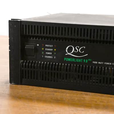 QSC PowerLight 9.0 PFC Power Factor Corrected 2-Channel Power Amplifier CG011UT image 4