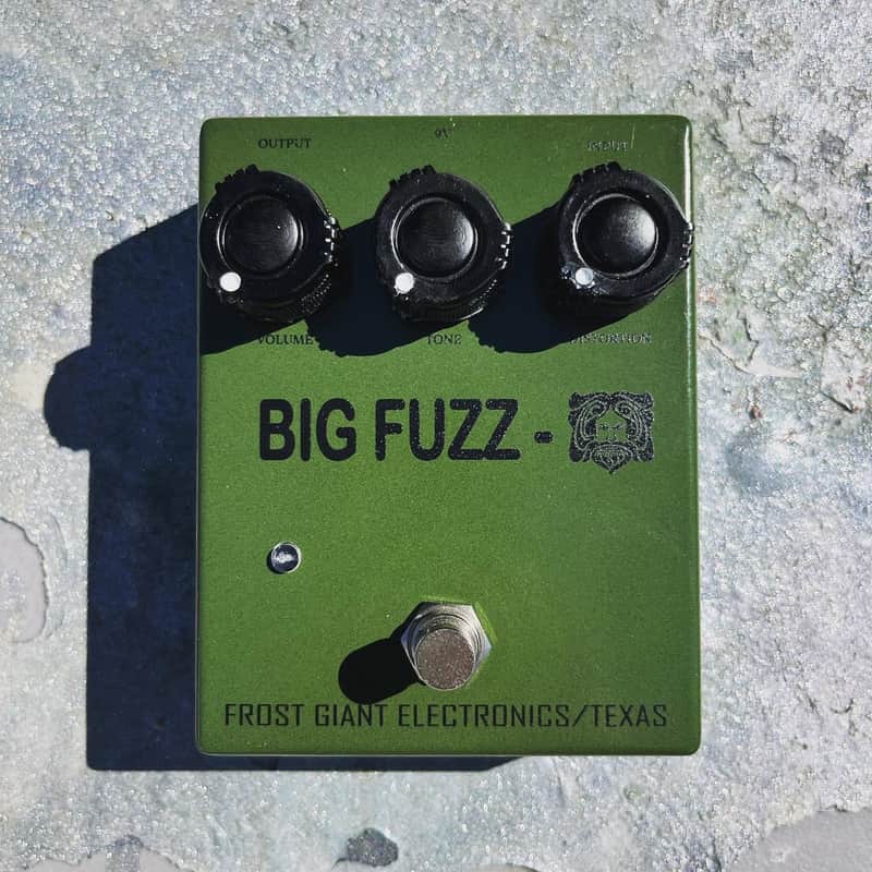 Frost Giant Electronics Green Bubble Big Fuzz image 1