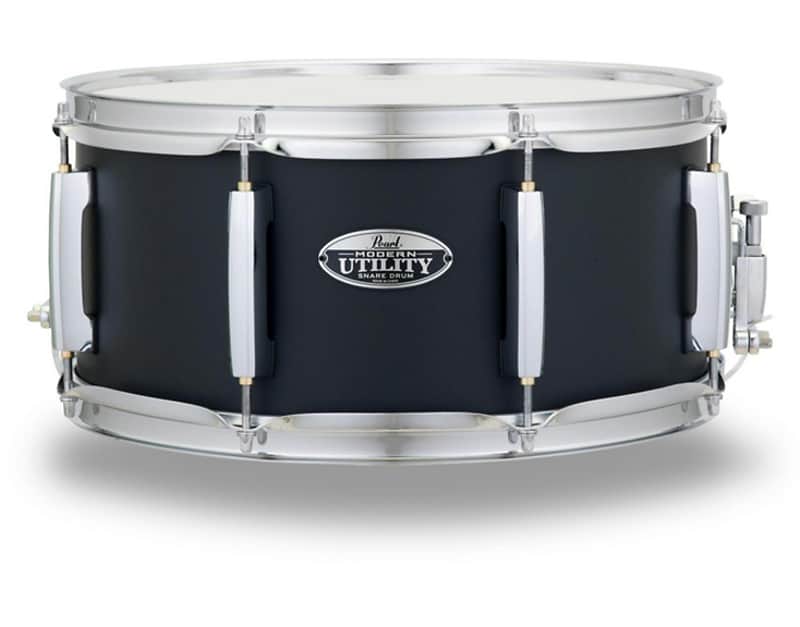 Pearl Modern Utility Maple Snare Drum 14 x 6.5 in. Satin Black image 1