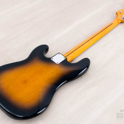 2000 Fender Precision Bass '57 Vintage Reissue PB57-70US Suburst Gold Guard w/ USA Pickup, Japan CIJ image 14