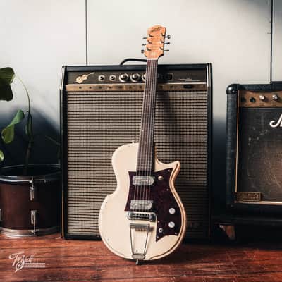 Maton EG75 Super Solid White 1960 image 5