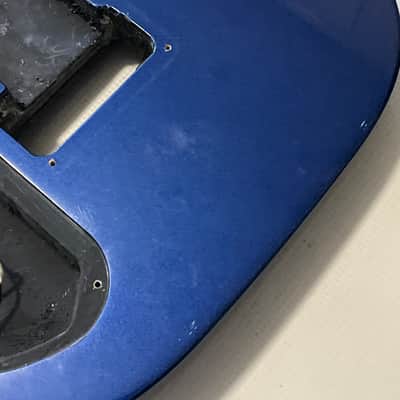 2000's India Jackson JS30 JS Series Dinky Blue Mahogany Guitar Body Floyd Ready image 16