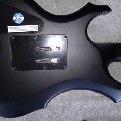 ESP LTD F Black metal Satin Black With ESP Case image 10