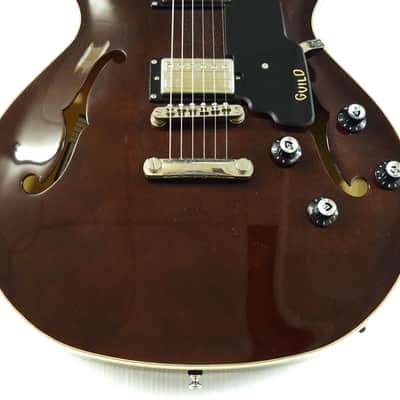 Guild Newark St. Collection Starfire I DC - Cherry Red image 3