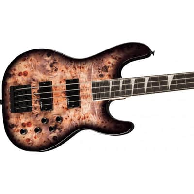 Jackson JS3P Concert Bass Transparent Black Burst image 5
