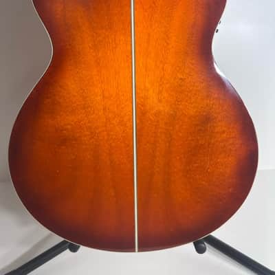 Washburn EA15ITB Festival Series Mini Jumbo with Electronics 2010s - Ice Tea Burst image 8
