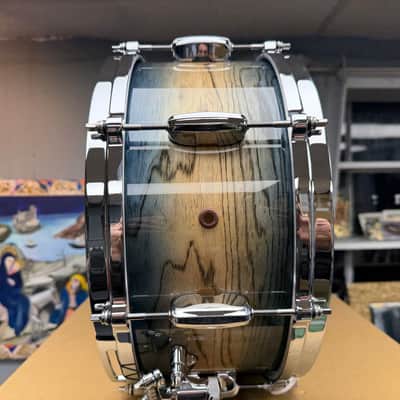 Tama Star Walnut 14x6.5" Snare Drum - Indigo Japanese Sen Burst image 12