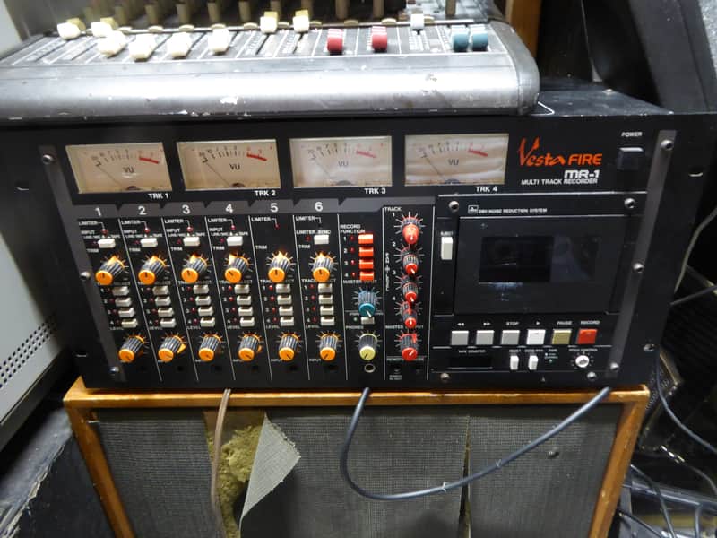 VestaFire MR-1 1980s Rare rack mount cassette/tape multitracker vestax image 1