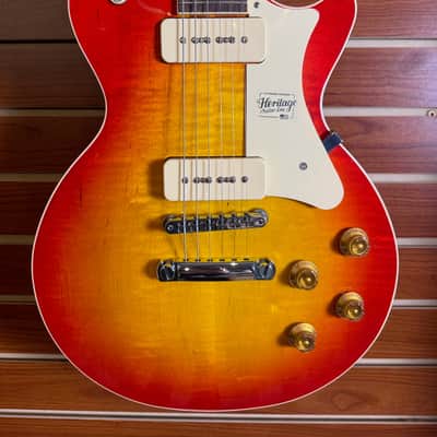Heritage Standard Collection H-150 P90 Electric Guitar with Case, Vintage Cherry Sunburst — HRT-010114103 image 1