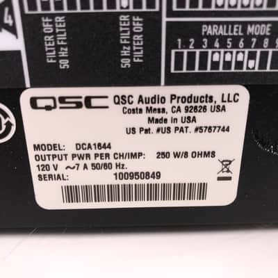 QSC DCA1644 Digital Cinema Amplifier image 9