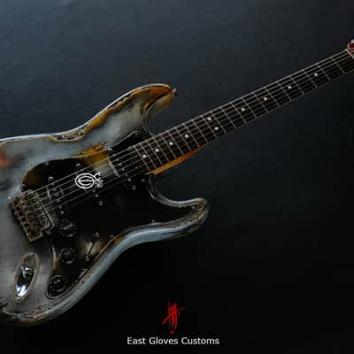 Fender Stratocaster Witch’s Bone Ash Finish Heavy Aged Relic by East Gloves Customs image 5