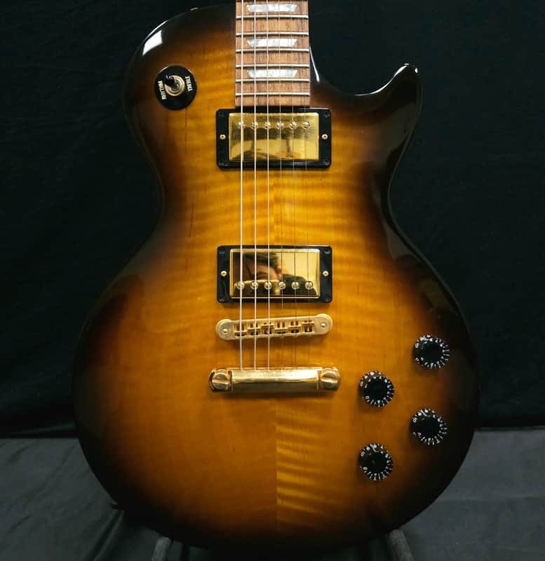 2004 Gibson Les Paul Studio Plus - Desert Burst image 1