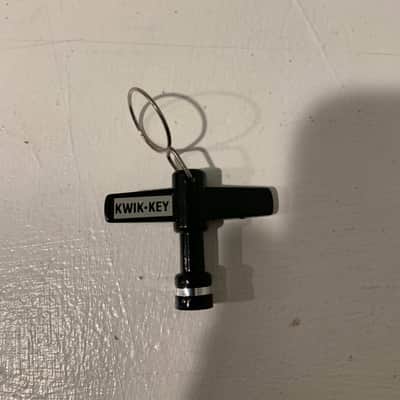 Vintage & Rare Drum Key Kwik-Key Black 80's image 1