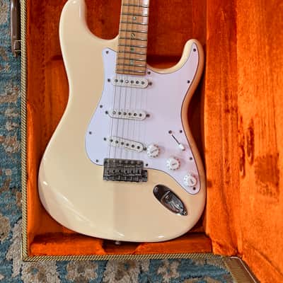 Fender Eric Clapton Partscaster Stratocaster with Lace Sensor Pickups 1994 - 2000 - Olympic White image 5