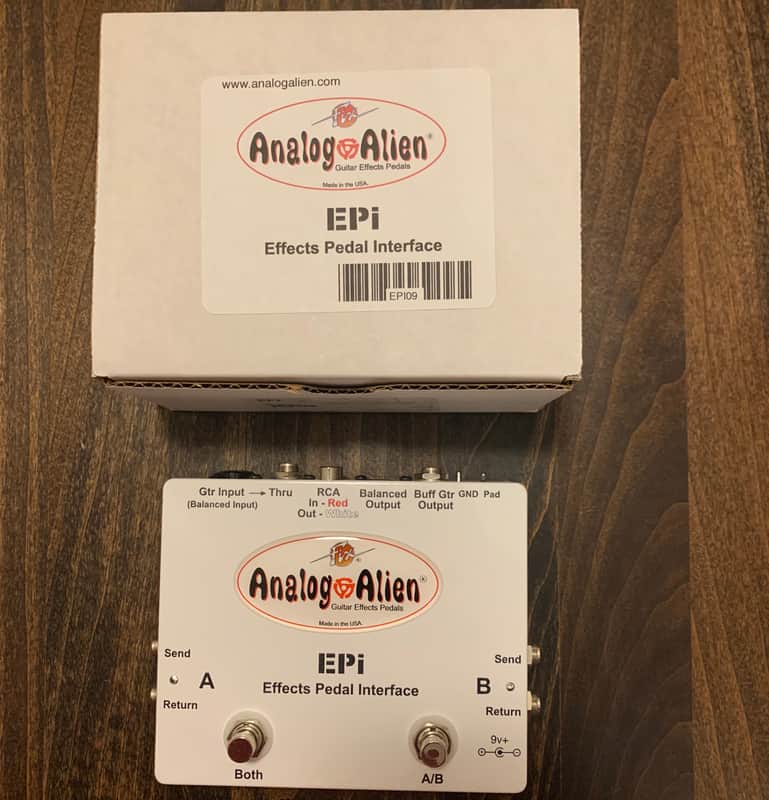 Analog Alien Effects Pedal Interface EPI - White image 1