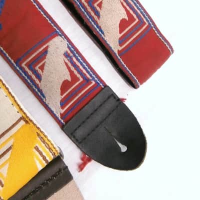 1980/90's Fender USA Fabric Guitar Straps - Set of Three image 3