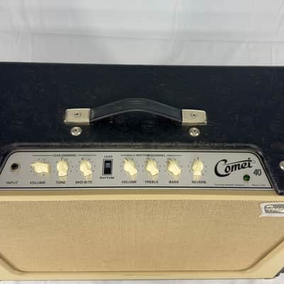 Tone King Comet 40 1x12 40 Watt Boutique Tube Combo Amplifier - Western Black Tolex image 2