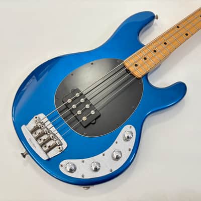 Music Man Stingray 4H EX 3EQ Lake Placid Blue 2000 made in Japan image 4