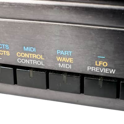 Roland XV-3080 128-Voice Rackmount Synthesizer Module 2000 - 2002 - Black image 4