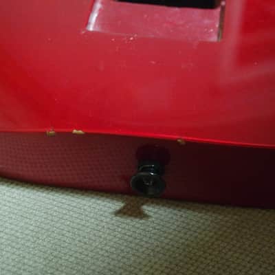 Kramer Sustainer 1989 Candy apple red body with working electronics and SD RTM custom shop pickup image 3
