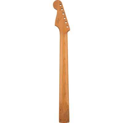 Fender Vintera Roasted Maple Mod '60s Stratocaster Neck - 21 Medium Jumbo Frets, "C" image 2
