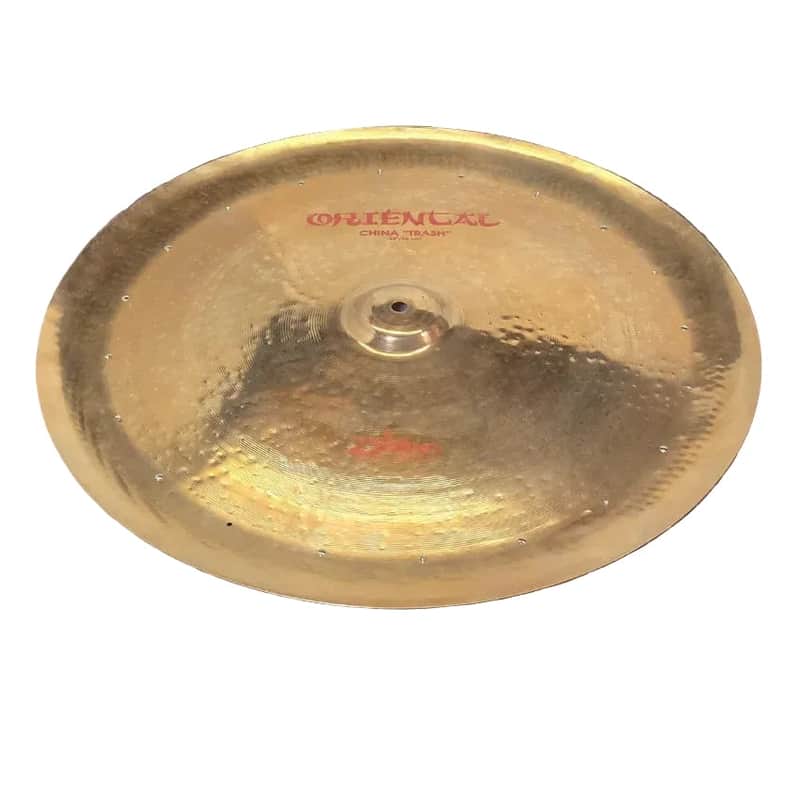 Used Zildjian Oriental China Trash Cymbal 22" w/Rivets 2195 grams image 1