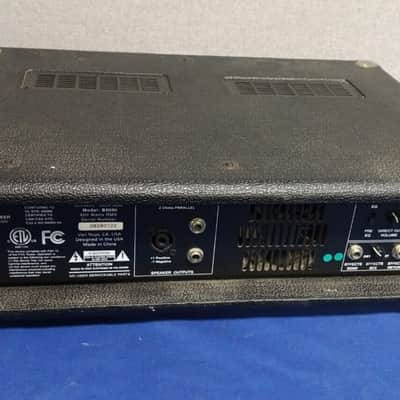 Acoustic B600H 600W Bass Amp Head Speakon and 1/4" Speaker Outputs Tested Good image 11