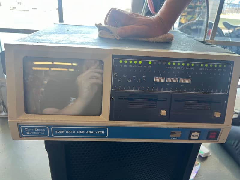 Com Data Systems CDS 800R link analyzer 80? - Grey / blue image 1