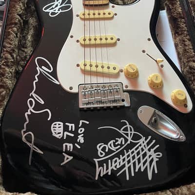 Red Hot Chili Peppers Signed / Authenticated Guitar image 1