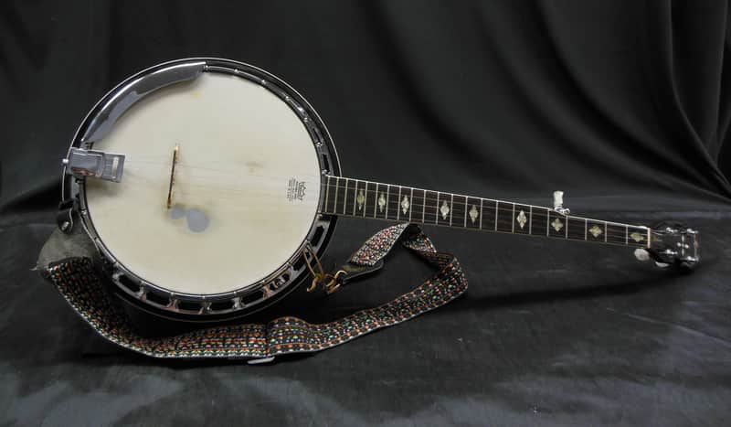 Morris Deluxe 5-String Banjo W/ Hardshell Case Made In Japan | Reverb