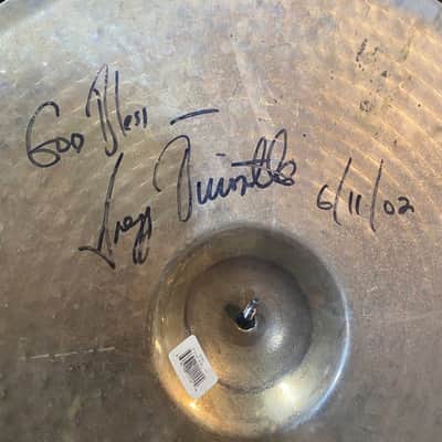 USED Zildjian K Custom 22" Ride image 5
