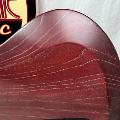 Knaggs Kenai T3 Satin Singlecut Guitar with Case 2017 - Burgundy Drift image 11