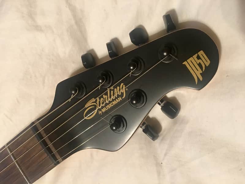 Sterling Music Man JP50 John Petrucci electric guitar matte black