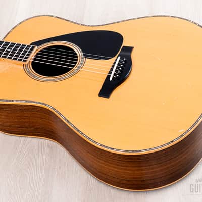 2008 Yamaha LL36 ARE Original Jumbo Acoustic Guitar Nitro Lacquer w/ Case image 12