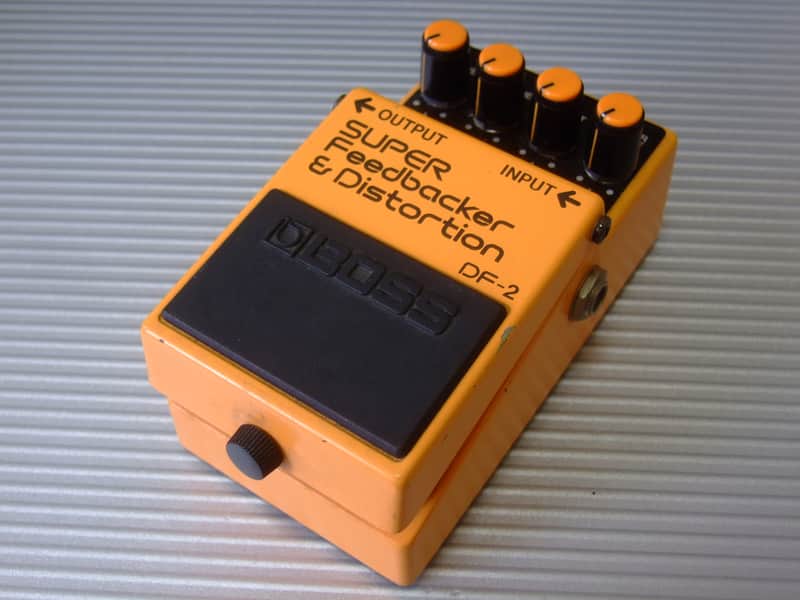 Boss DF-2 Super Feedbacker and Distortion 1985 - 1989 Made In