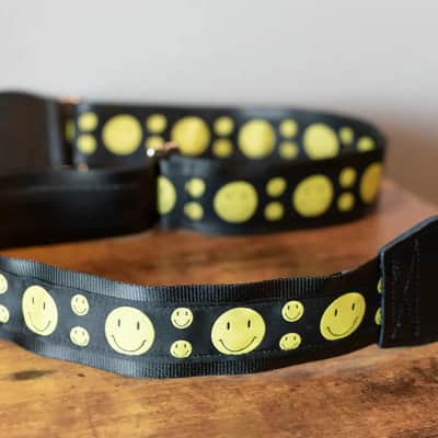 Souldier Misfit Smiley Face Guitar Strap image 3