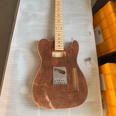 1 Set DIY Project 12 String Telecaster Tele Style Guitar, Paulownia Wood Body with Maple Neck image 4