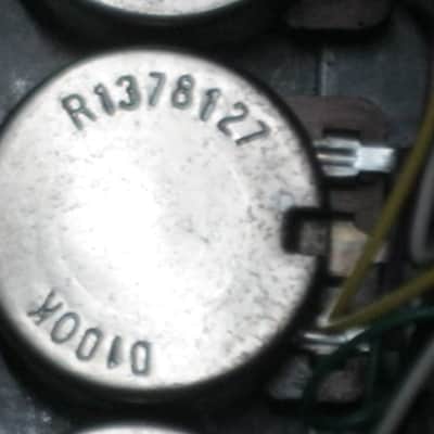 used vintage (1981) DOD 575 Flanger (ANALOG Flanger) Performer Series, MISSING battery cover (tannish gray casing with yellow graphic / yellow knob tops) + battery, strings, extra battery clips, & extra foam (NO box, NO paperwork, NO adaptor) image 19