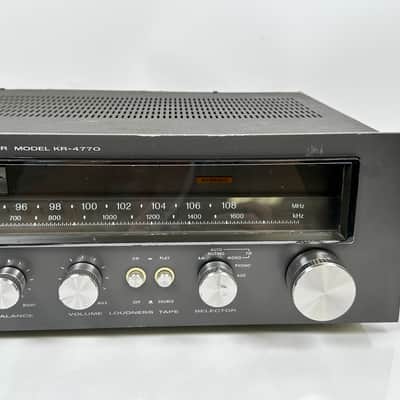 Kenwood KR-4770 Vintage Receiver-Rare Dark Face image 3