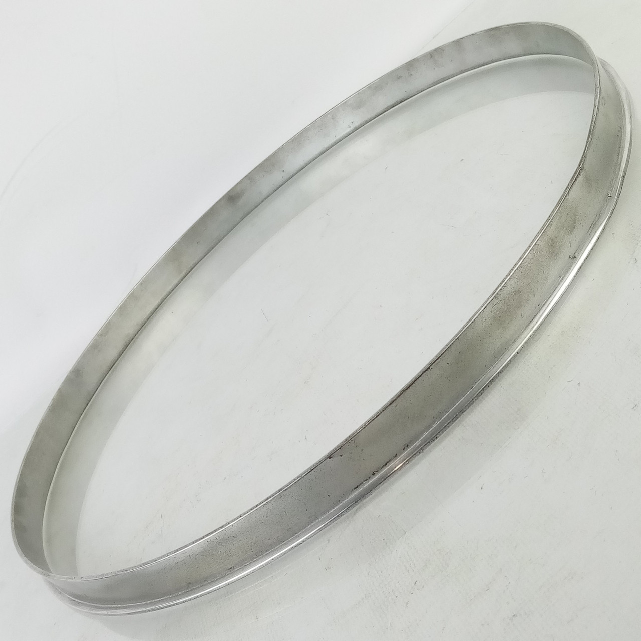 Ludwig 13"Single-Flange Batter Rim/Hoop Rack Tom Drum Nickel-Brass Leedy NOB40s — main photograph
