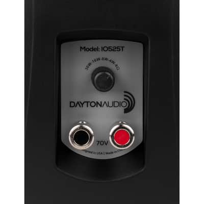 Dayton Audio - IO525BT - 5-1/4" 2-Way Indoor/Outdoor Speaker - Pair - Black image 3
