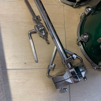 Premier Genista 90s 22,10,12,14 TerraVerdi green drumkit image 6