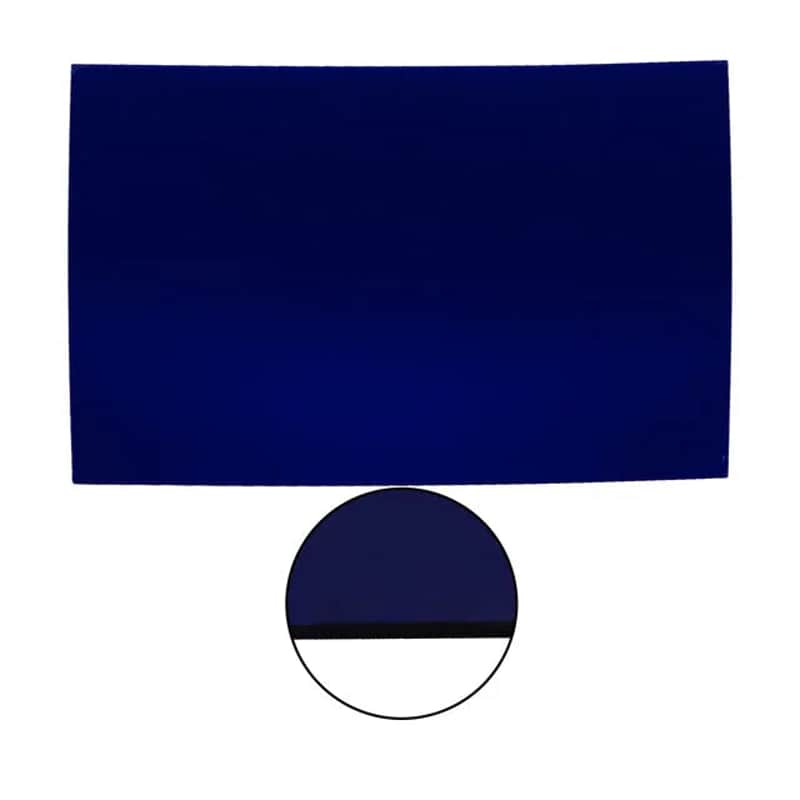 Acrylic Mirror Pickguard Material - 1-Ply Blue - 17 x 11.5 inch Pickguard Blank image 1