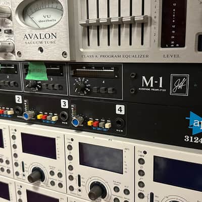 API 3124+ 4-Channel Mic Preamp - Black image 3