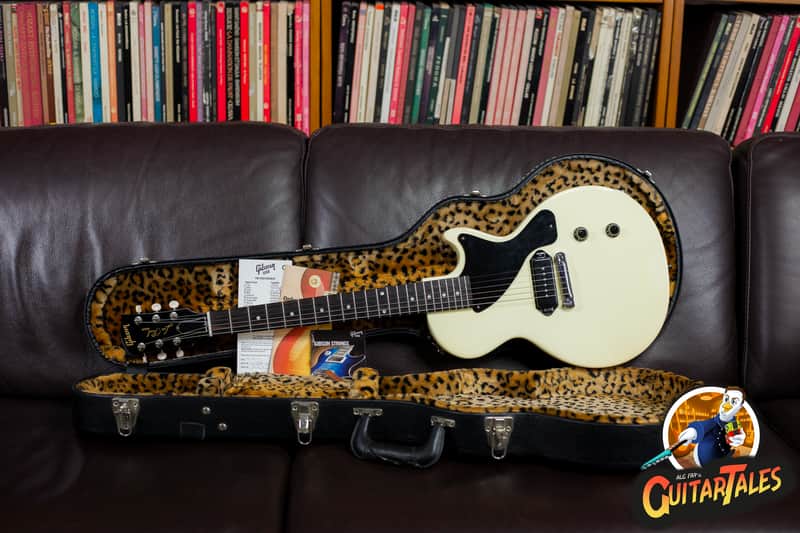 Gibson Billie Joe Armstrong Les Paul Junior Signed 2011 White -VIDEO-