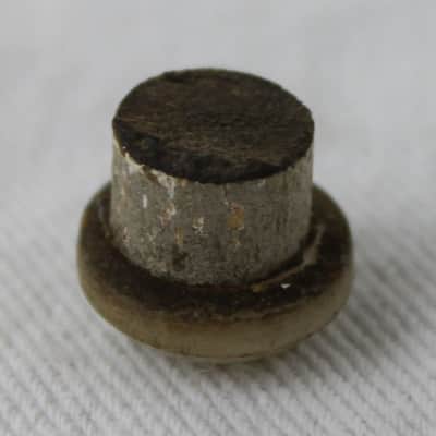 Bandoneon Button Accordion Part - White Mushroom Button 11.75mm x 10mm image 2