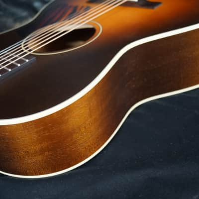 Brand New Iris Guitar Company OOO RCM 12 Fret Slot Head Burst Sitka Spruce / Mahogany 1-3/4" Nut image 5