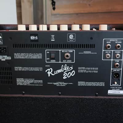 Fender Rumble 200 Bass Amp image 4