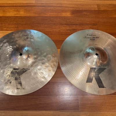 Zildjian 14" K Custom Session Hi-Hat Cymbals (Pair) 2004 - Present - Brilliant image 1