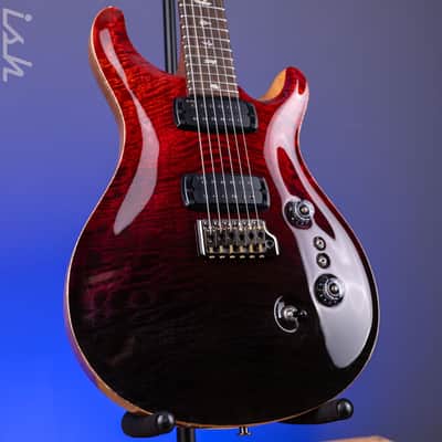PRS Custom 24-08 Mango Top Limited Edition Fire Red / Gray Black Fade image 1